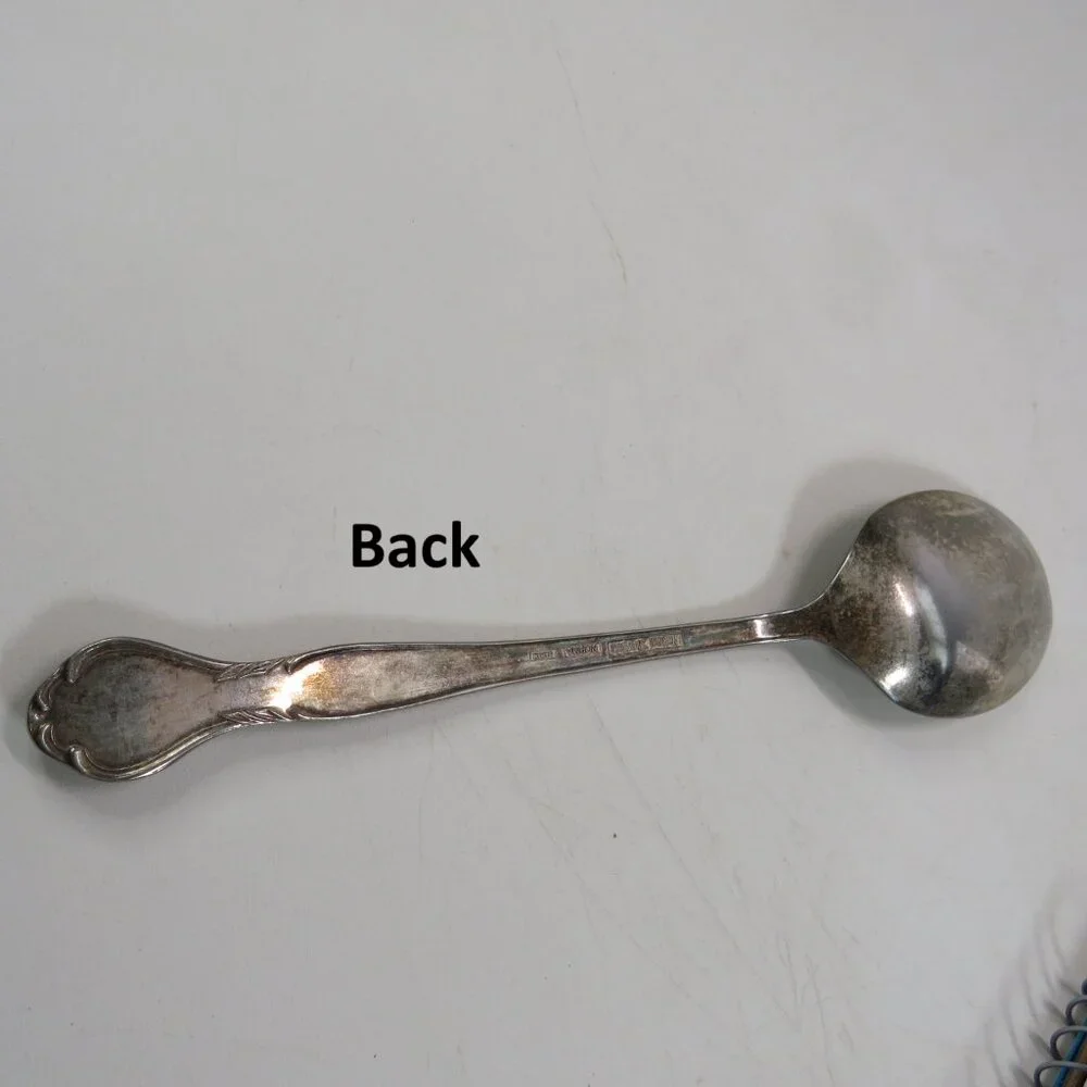 Vintage Large Spoon National Silver Co Norma pat. 8